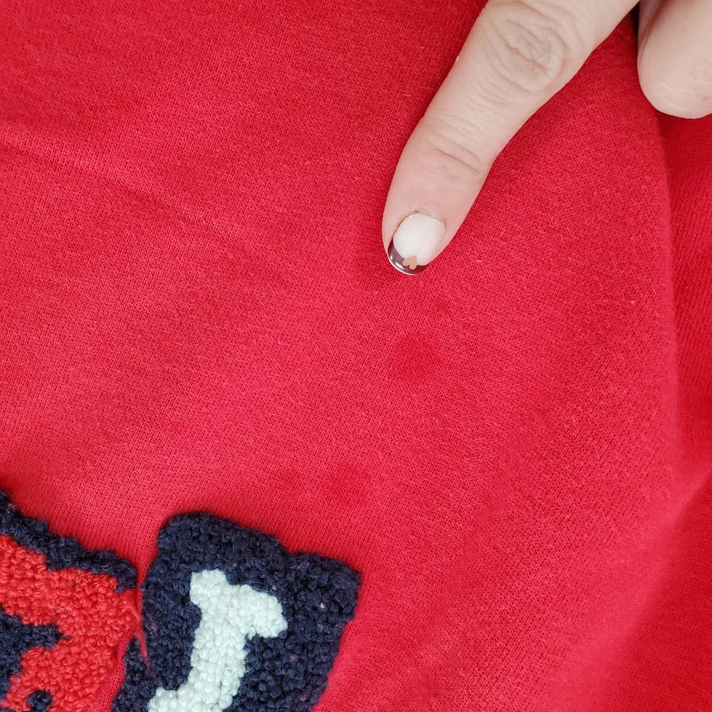 Fila Bella Italia red hoodie XXL - Picture 3 of 8